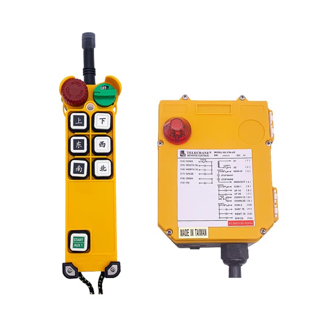 Pushbutton Type Crane Wireless Remote Control