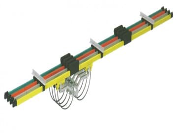 Single-Pole Insulated Conductor Rails
