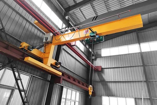 Wall Travelling Jib Cranes